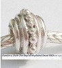 Sterling verzilverde Pandora Style bead Bolletjesringen