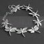 925 Sterling zilveren armband libelles