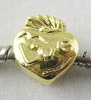 Goldplated clip hart
