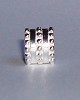 925 Sterling zilveren bedel Puntjes