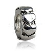 925 Sterling silverplated bedel Hartenring smal2