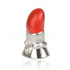 925 Sterling verzilverde emaille bedel Lipstick