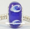 Glasbedel Orchid blauw