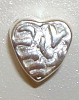 925 Sterling zilveren bedel Hartje Fantasie