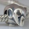 925 Sterling zilveren bedel Olifant